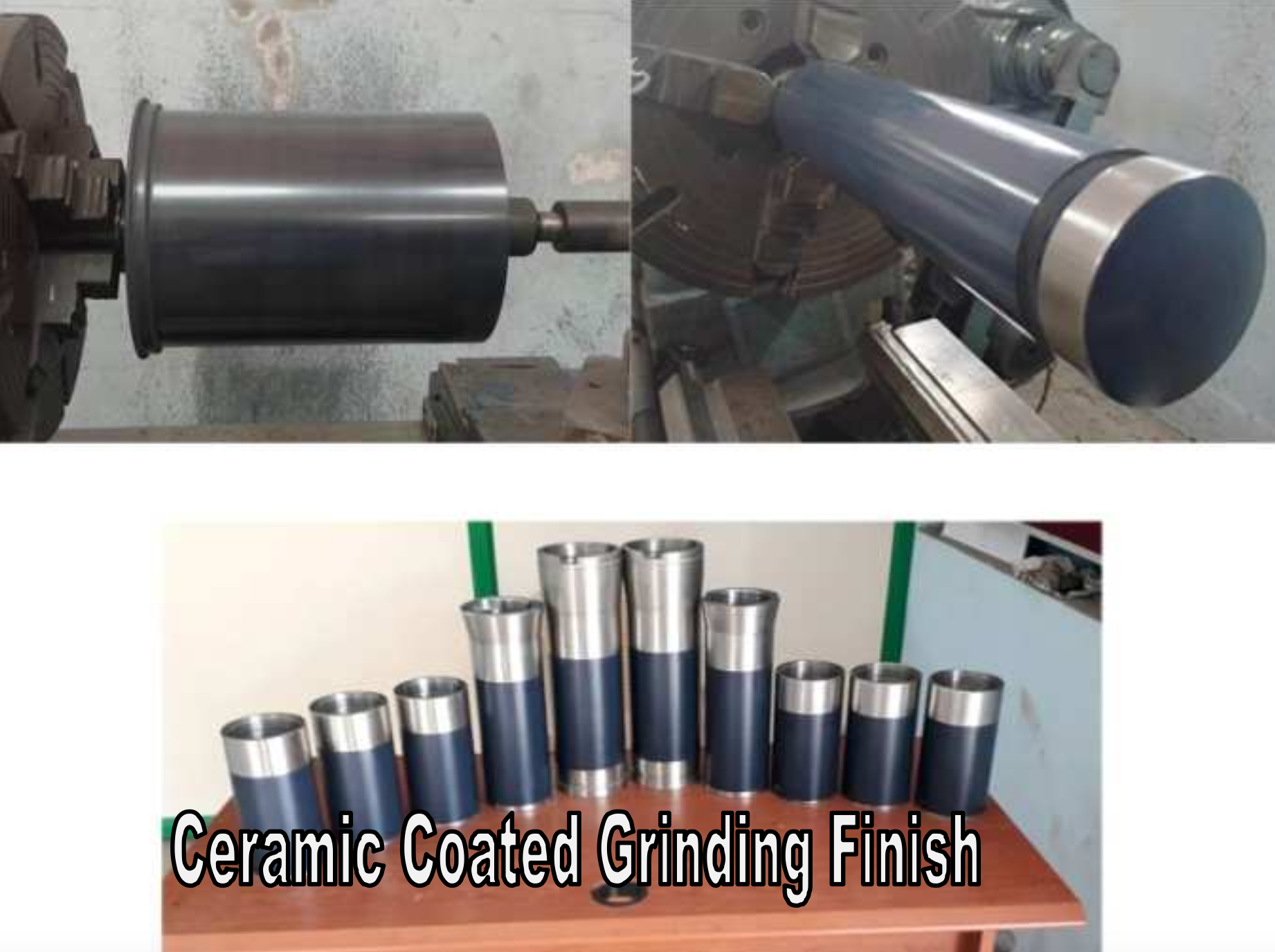 Ceramic Coated Grinding Finish