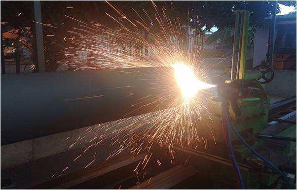 Metalizing — Large Pipe Coating