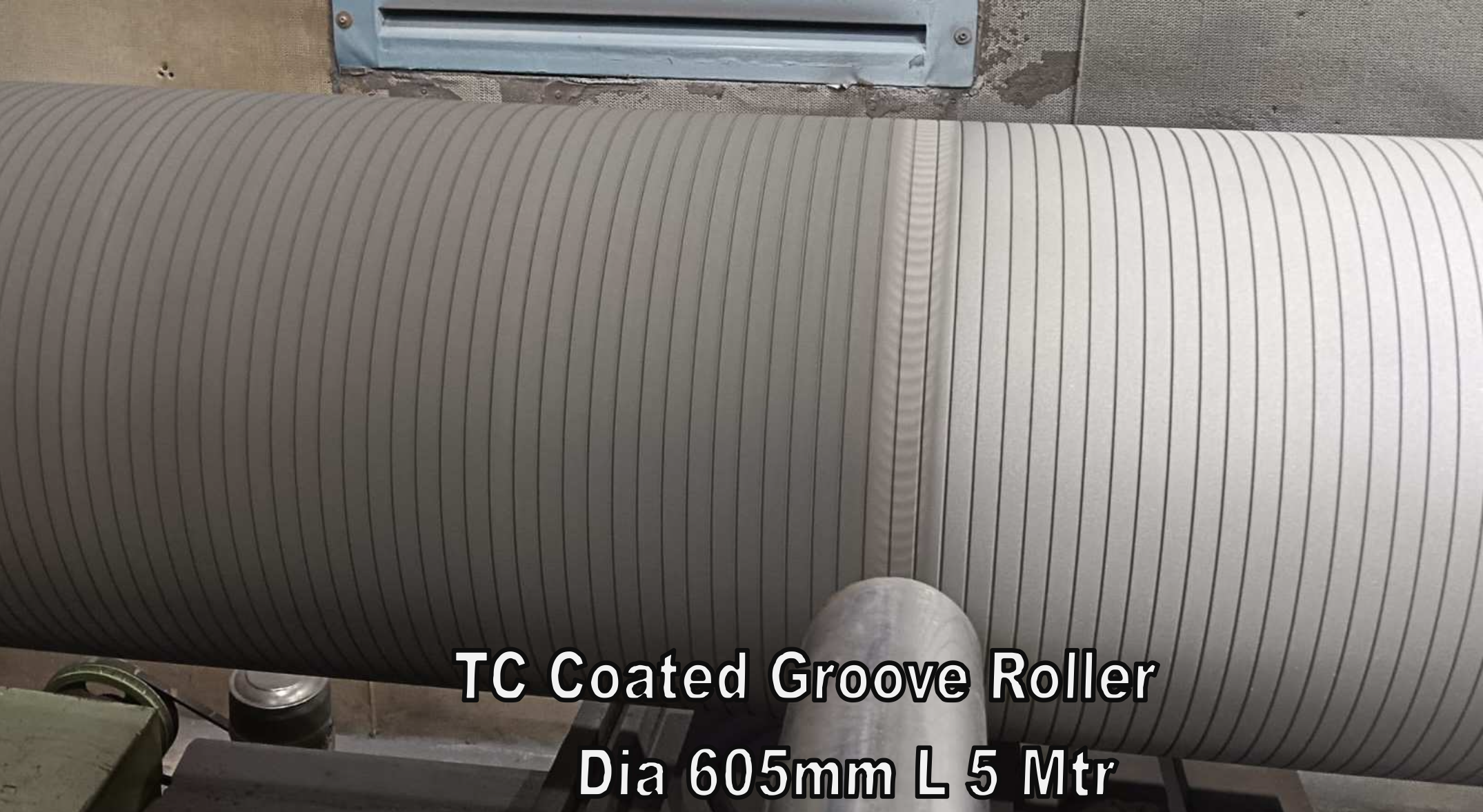 TC Coated Groove Roller