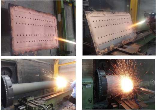 Metalizing Process — In Action